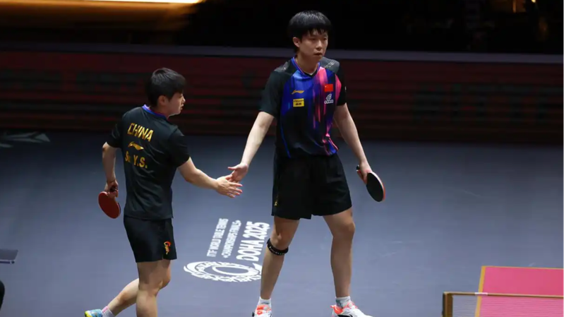 Wang & Sun Ace Mixed Doubles Despite Racket Drama 🏓✨ Wang & Sun Ace Mixed Doubles Despite Racket Drama 🏓✨