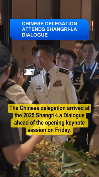 GXW1LFGQSRR9AOO6FW7H - 🌍NewspaperAmigo – Your Global News Buddy 🗞️ China Steps Up Global Security Role at 2025 Shangri-La Dialogue 🌍✌️ video poster