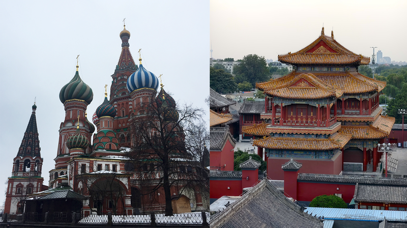 Sacred Splendor: Yonghe Temple & St. Basil’s Cathedral 🌏✨ Sacred Splendor: Yonghe Temple & St. Basil’s Cathedral 🌏✨