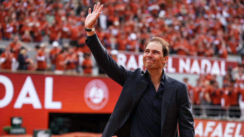Rafael Nadal Honored in Emotional French Open Farewell 🎾❤️ Rafael Nadal Honored in Emotional French Open Farewell 🎾❤️