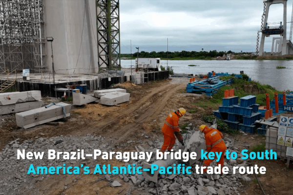 🌉 Brazil-Paraguay Bridge to Supercharge Pacific-Atlantic Trade 🌍 video poster