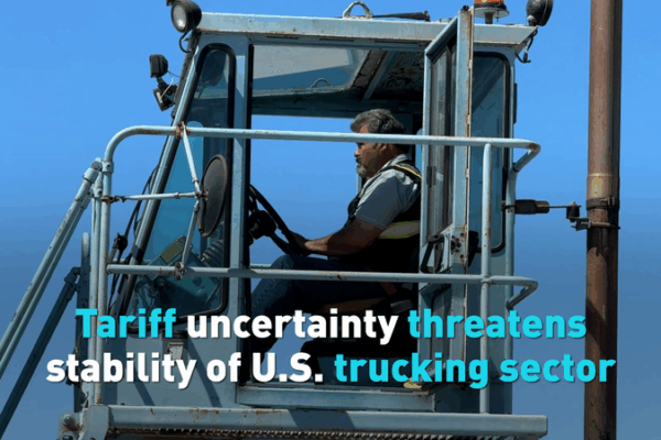 U.S. Trucking Sector Braces for Tariff Turbulence ๐๐ฅ U.S. Trucking Sector Braces for Tariff Turbulence ๐๐ฅ video poster