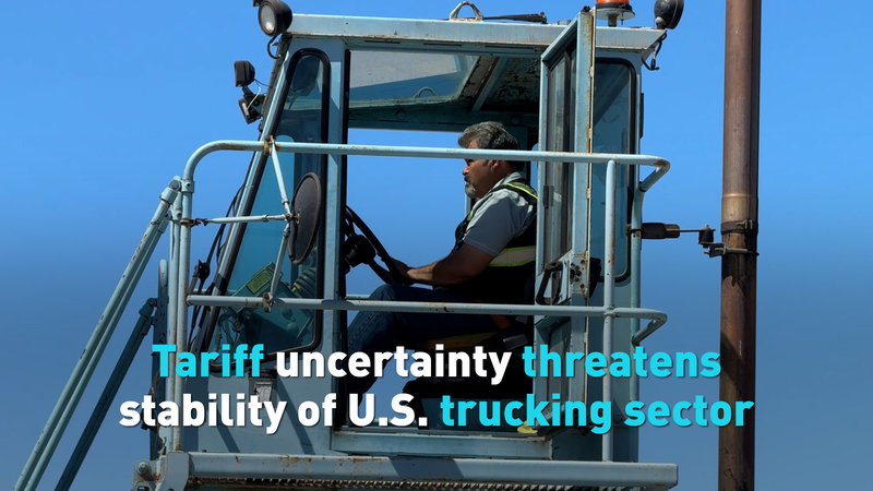 U.S. Trucking Sector Braces for Tariff Turbulence 🚚💥 video poster