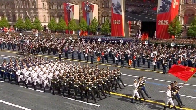 PLA Guard Shines at Moscow’s Victory Day Parade 🇨🇳🇷🇺
