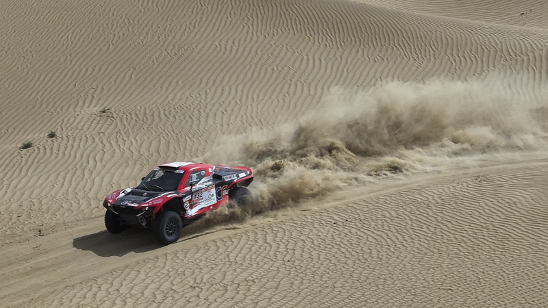Taklimakan Rally Stage 6: Thrills, Wins & Desert Chills 🏜️🏍️ video poster