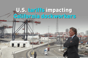 U.S. Tariffs Ripple Through California Ports 🚢👷♂️ video poster