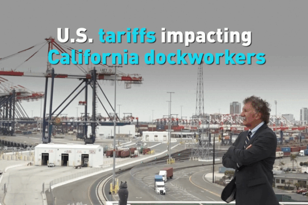 U.S. Tariffs Ripple Through California Ports π’π·βοΈ U.S. Tariffs Ripple Through California Ports π’π·βοΈ video poster