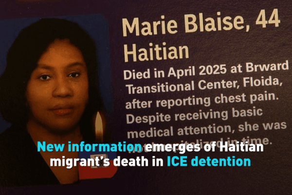 Haitian Woman’s Death in ICE Custody Sparks Questions Over Legal Status 🌍⚖️ Haitian Woman's Death in ICE Custody Sparks Questions Over Legal Status 🌍⚖️ video poster