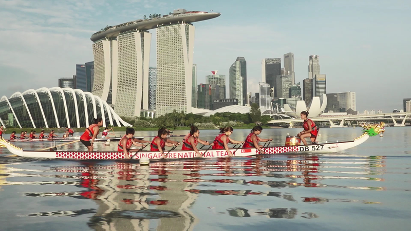 RQ7BPPO4ABZIQXVLIR0A - 🌍NewspaperAmigo – Your Global News Buddy 🗞️ Singapore’s Dragon Boat Warriors Paddle Toward World Championships 🌊🚣♀️ video poster