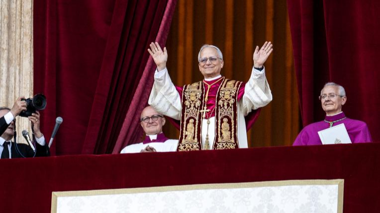 RUPMW2AMUO1U20TMZ29Z - 🌍NewspaperAmigo – Your Global News Buddy 🗞️ China’s Catholic Groups Hail New Pope Leo XIV 🌍✝️