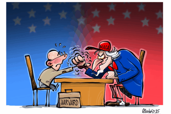 Harvard vs. Trump: Clash Over Foreign Student Policies 🎓⚖️ Harvard vs. Trump: Clash Over Foreign Student Policies 🎓⚖️