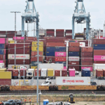 TK5XUFOQKBYT89KWSMMX - 🌍NewspaperAmigo – Your Global News Buddy 🗞️ U.S. Tariffs Slam LA Port: Jobs at Risk, Prices Set to Soar 🚢⚡