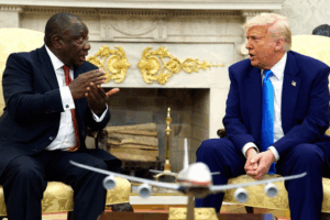 Trump_Sparks_Diplomatic_Clash_Over__White_Genocide__Claims_in_South_Africa video poster