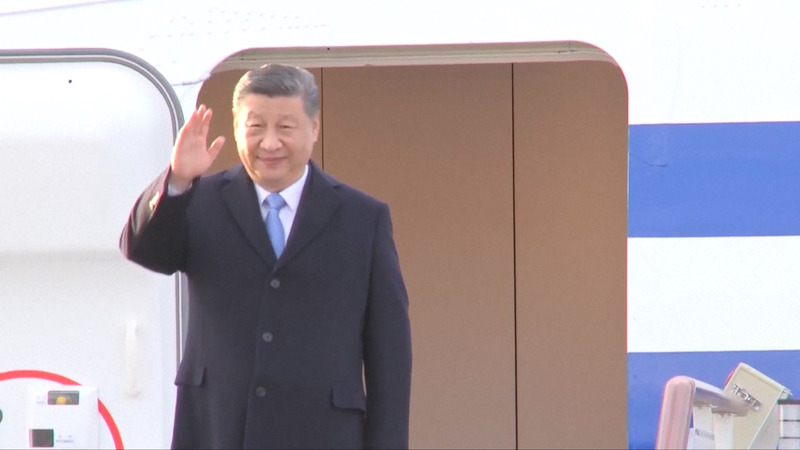 Xi Jinping Arrives in Moscow for Historic Russia Visit 🛬🇨🇳🇷🇺 video poster