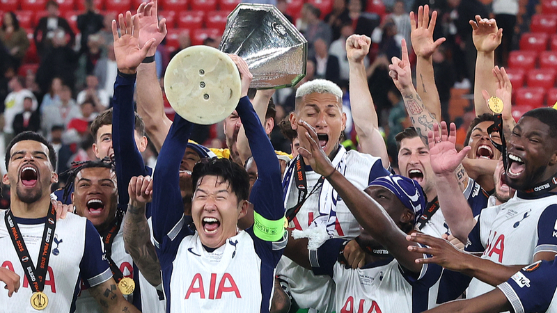 Tottenham Ends 17-Year Trophy Drought with Thrilling Europa League Win 🏆⚽ Tottenham Ends 17-Year Trophy Drought with Thrilling Europa League Win 🏆⚽