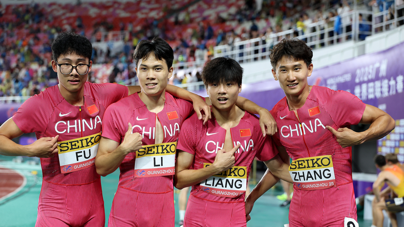 China Smashes Men’s 4x400m Record at World Relays 🏅 China Smashes Men’s 4x400m Record at World Relays 🏅