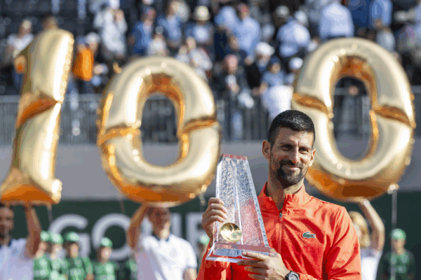🎾 Novak Djokovic Hits 100 Titles with Geneva Open Win! 🎾 Novak Djokovic Hits 100 Titles with Geneva Open Win!