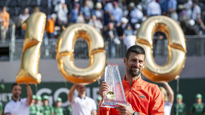 🎾 Novak Djokovic Hits 100 Titles with Geneva Open Win!