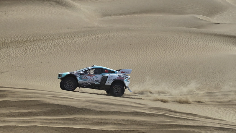 Dust Storm Shakes Up Taklimakan Rally Stage 7 🏜️🏍️ video poster
