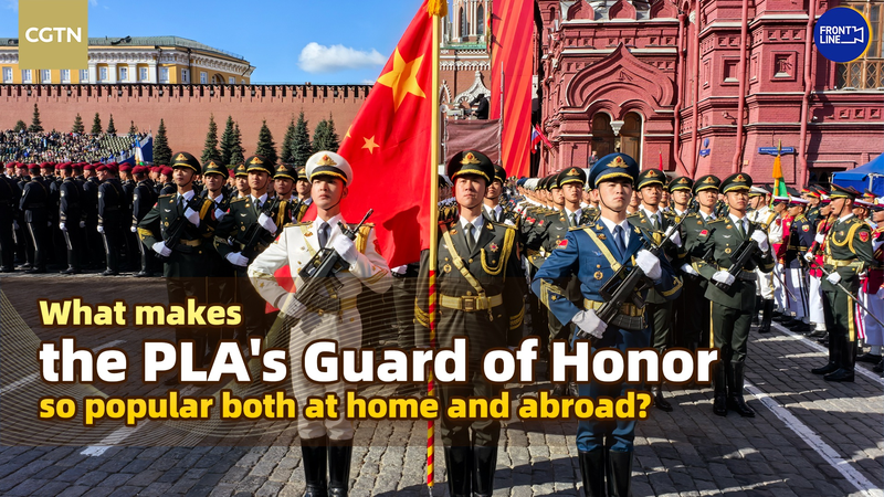 PLA Guard of Honor Wows Global Audiences with Stunning Parade Performances 🌟🇨🇳 video poster
