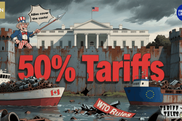 U.S. Steel Tariffs Spark Global Backlash πβ‘ U.S. Steel Tariffs Spark Global Backlash πβ‘