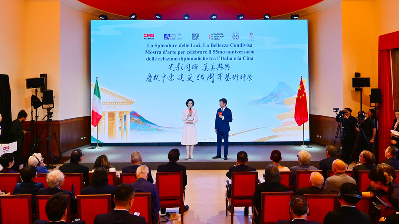 🎨 Rome Celebrates 55 Years of China-Italy Cultural Fusion!