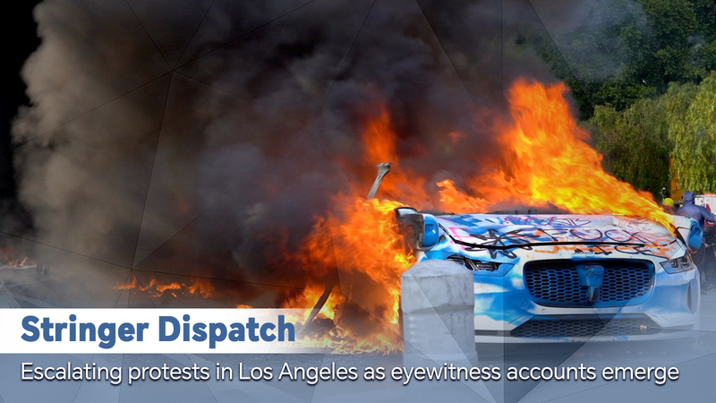5S14W31FNQLJ6DU4MKWZ - 🌍NewspaperAmigo – Your Global News Buddy 🗞️ LA Protests Escalate: Youth Clash with Authorities Over ICE Raids 🌆✊ video poster
