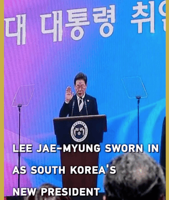 Lee Jae-myung Takes Office as South Korea’s New President ππ°π· Lee Jae-myung Takes Office as South Korea's New President ππ°π· video poster