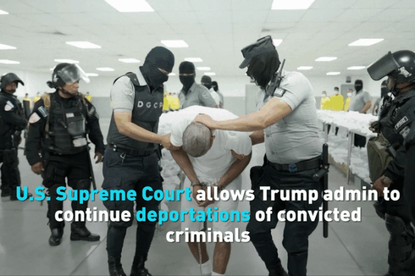 U.S. Supreme Court Backs Trump on Criminal Deportations 🏛️✈️ U.S. Supreme Court Backs Trump on Criminal Deportations 🏛️✈️ video poster