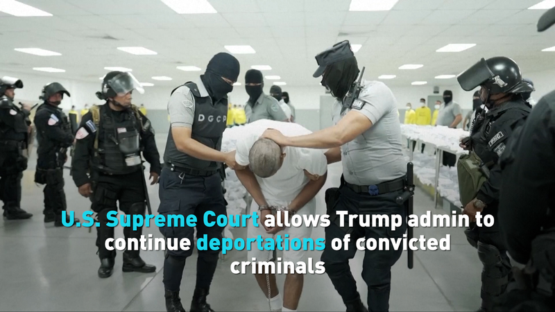 U.S. Supreme Court Backs Trump on Criminal Deportations 🏛️✈️ video poster