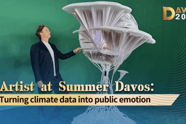 ๐ฑ Art Meets Climate Data at Summer Davos: Feel the Change! ๐ฑ Art Meets Climate Data at Summer Davos: Feel the Change! video poster