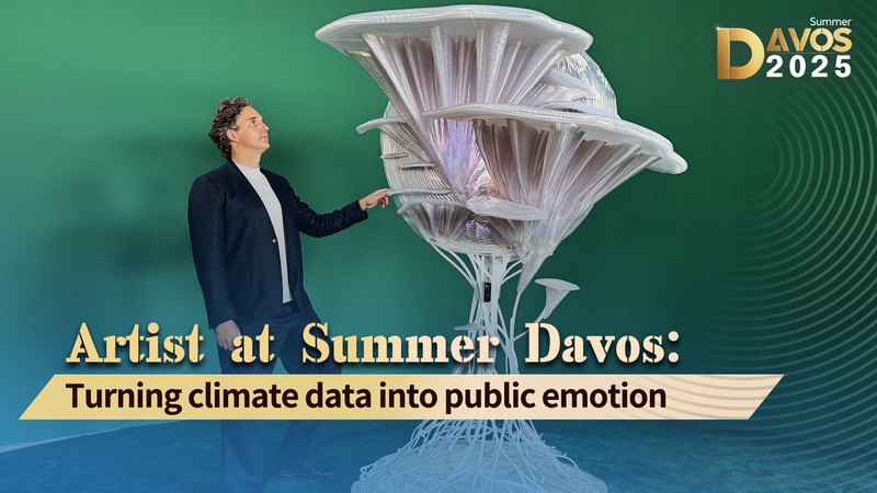 🌱 Art Meets Climate Data at Summer Davos: Feel the Change! video poster