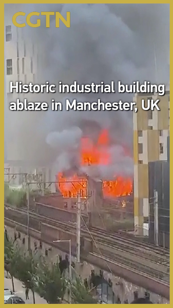 Historic Manchester Building Engulfed in Flames 🔥 | Latest Updates Historic Manchester Building Engulfed in Flames 🔥 | Latest Updates video poster