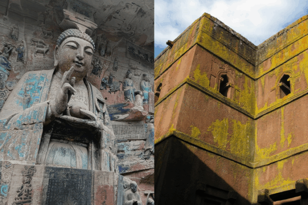 Ancient Stones, Timeless Tales: China & Ethiopia’s Rock Carvings 🌍✨ Ancient Stones, Timeless Tales: China & Ethiopia’s Rock Carvings 🌍✨