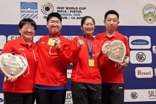 China Shoots to Victory with Gold & Silver at ISSF World Cup 🎯🥇 China Shoots to Victory with Gold & Silver at ISSF World Cup 🎯🥇