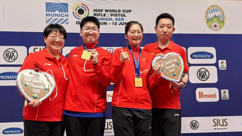 China Shoots to Victory with Gold & Silver at ISSF World Cup 🎯🥇