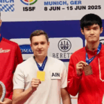 9GOE9Q14YLTY92YRR9DW - 🌍NewspaperAmigo – Your Global News Buddy 🗞️ Sheng Lihao Clinches Bronze at Munich World Cup 🎯🇨🇳