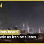A3B1DC4YG364OOT0GNQF - 🌍NewspaperAmigo – Your Global News Buddy 🗞️ 💥 Explosions Rock Tel Aviv as Iran Launches Missile Strikes video poster