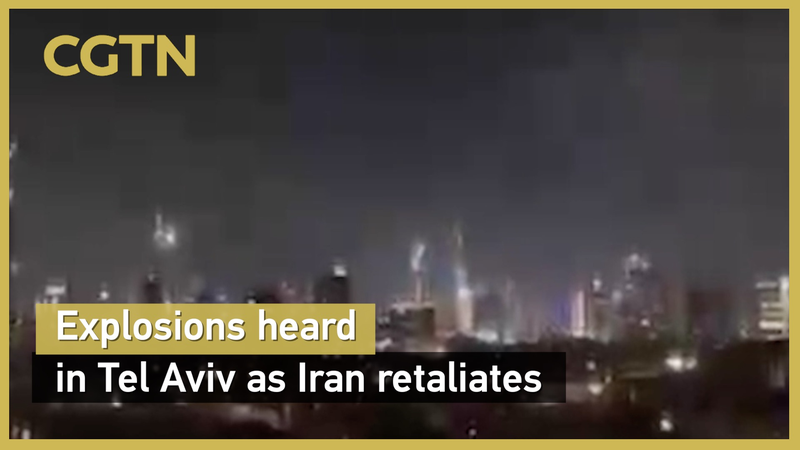 💥 Explosions Rock Tel Aviv as Iran Launches Missile Strikes video poster