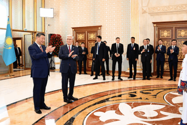Xi Jinping, Tokayev Bond Over Cultural Performance in Astana ππ€ Xi Jinping, Tokayev Bond Over Cultural Performance in Astana ππ€ video poster
