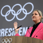 AM74F5GKOMPQ11EVU67Y - 🌍NewspaperAmigo – Your Global News Buddy 🗞️ Kirsty Coventry Makes History as First African Woman to Lead IOC 🏊♀️🌍 video poster