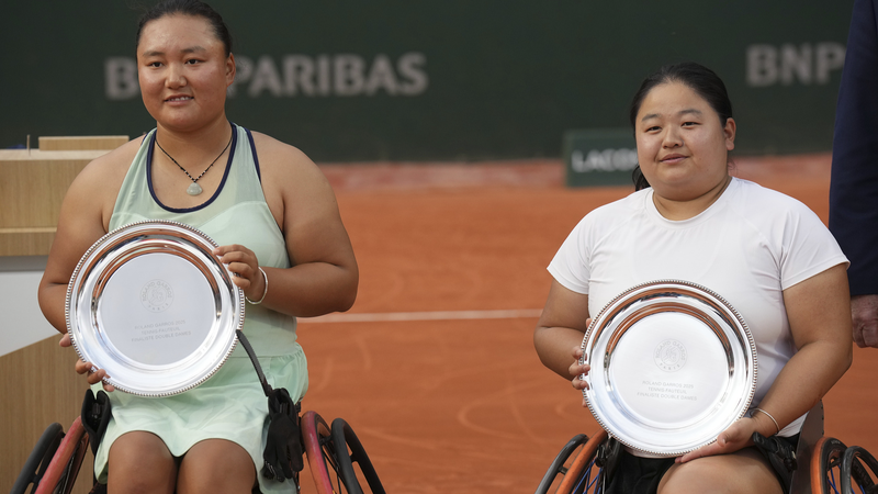 Chinese Duo Li & Wang Wheelchair Tennis Final Thriller 🎾🇨🇳