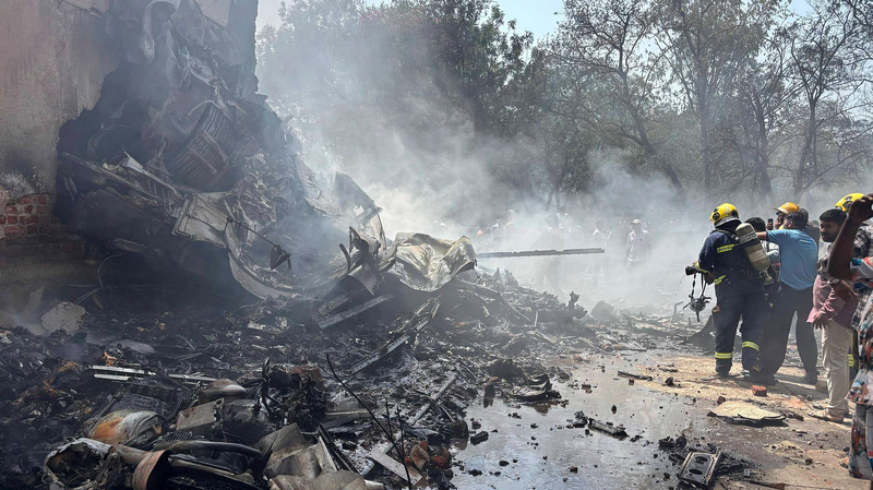 Air India Plane Crash in Ahmedabad Leaves 110 Dead, Sparks Emergency Response ✈️💔