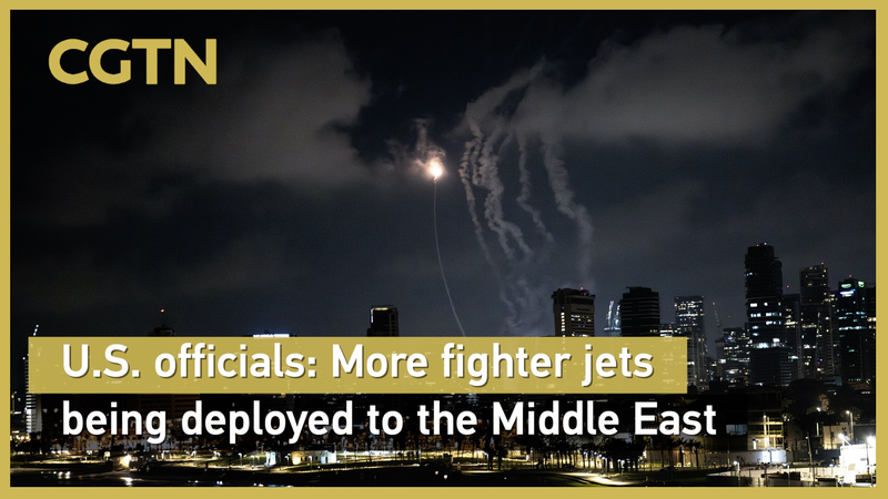 U.S. Boosts Middle East Military Presence Amid Iran-Israel Tensions ✈️🌍 video poster