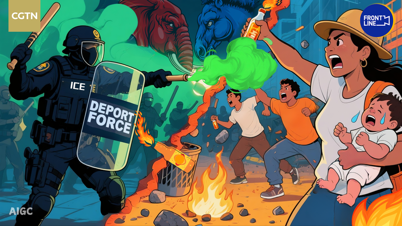 U.S. Immigration Protests Expose Political Divide 🗽⚖️