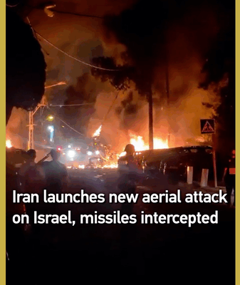 Iran Launches New Aerial Attack on Israel; Missiles Intercepted 🚨✈️ Iran Launches New Aerial Attack on Israel; Missiles Intercepted 🚨✈️ video poster
