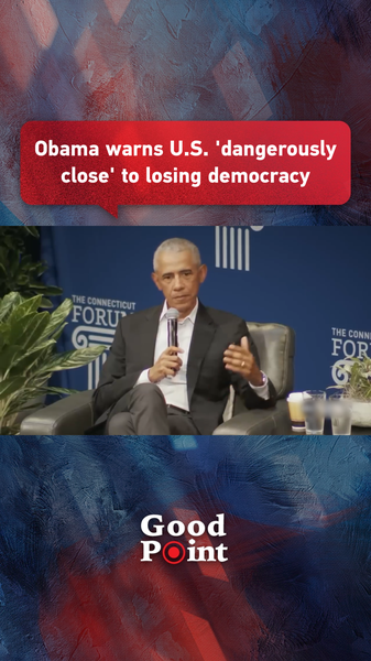 Obama Warns U.S. Democracy at Risk 🚨🇺🇸 Obama Warns U.S. Democracy at Risk 🚨🇺🇸 video poster