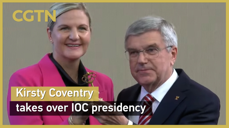 Kirsty Coventry Makes History as First Female & African IOC President 🏊♀️🌍 video poster