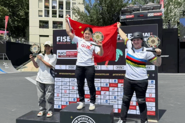 China’s Sun Sibei Soars to BMX Gold π²β¨ China's Sun Sibei Soars to BMX Gold π²β¨