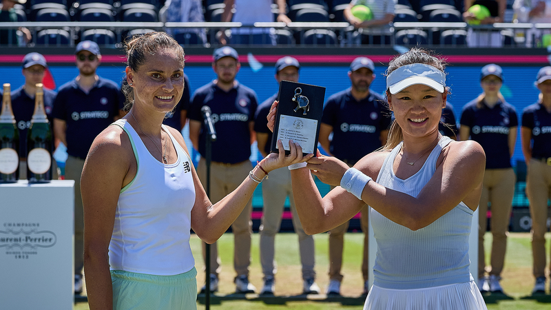 GJXGNVLARDR4Y2P1FUKR - 🌍NewspaperAmigo – Your Global News Buddy 🗞️ Guo Hanyu & Panova Rally to Claim Bad Homburg Doubles Crown 🎾🏆